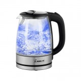 Momert 1856 2200 W, 1.7 l átlátszó-fekete-inox vízforraló