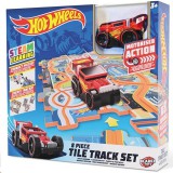 Mondo Toys Hot Wheels Tile Track 8db-os építhető pálya szett (66094M) (66094M) - Autóversenypályák