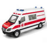 Mondo Toys Mentő busz fém kisautó 1/43 – Mondo Motors