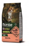 Monge BWild Grain Free Adult száraz macskatáp - lazac, borsó 1,5 kg