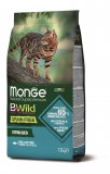 Monge BWild Grain Free Sterilised száraz macskatáp - tonhal, borsó 1,5 kg