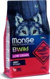 Monge BWild Low Grain Dog All breeds Szarvas - Adult 2,5 kg