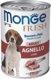 Monge Dog Adult Fresh Lamb Chunks in Loaf (24 x 400 g) 9.6kg
