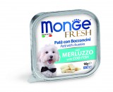 Monge Dog Fresh paté húsdarabokkal - tonhal 100 g
