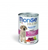 Monge Dog Fresh Puppy konzerv - borjú zöldségekkel 400 g