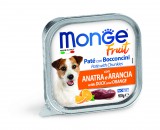 Monge Dog Fruit paté - kacsa, narancs 100 g