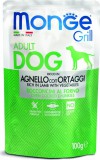 Monge Dog Grill bárány-zöldség 100 g