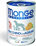 Monge Dog MONOPROTEIN Fruits Paté pulyka-citrus 400 g