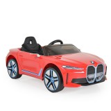Moni BO BMW i4 elektromos kisautó 2motor, 115cm, 30kg-ig PIROS