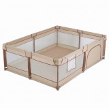 Moni GameZone Basic járóka 150x200 lecippzározható oldal, sarokvédő egyszínű BÉZS