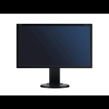 Monitor NEC MultiSync E201W 20" | 1600 x 900 | LED | DVI | VGA (d-sub) | DP | Silver | Black (1441371) - Felújított Monitor