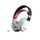Monka Echo HG9069W vezeték nélküli gamer headset, tri-mode csatlakozás, fehér