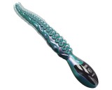 Monster Fuck - Polipkar vibrátor (zöld)