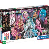 Monster High 104db-os Supercolor puzzle - Clementoni