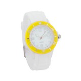 MONTANA Uniszex karóra sárga kerettel 144475 (40mm)