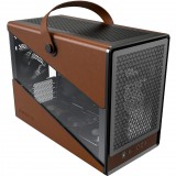 Montech Heritage 30 Pro Mini Torony Számítógépház - Fekete / Barna (HERITAGE PRO (B))