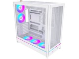 Montech HS01 PRO ház, ATX, aRGB, edzett üveg, fehér