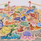 Montessori horgász játék