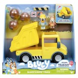 Moose Enterprise Bluey: Billenőplatós teherautó játékszett figurákkal