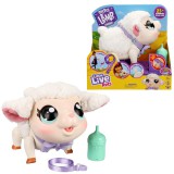 Moose Enterprise Little Live Pets: Snowie Barika, az interaktív bárány hanggal és mozgó funkcióval