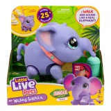 Moose Toys Little Live Pets Fáni, az interaktív sétáló elefánt játék (LLP26623)