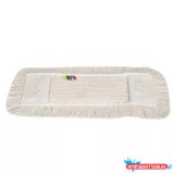 Mophuzat pamut 40 cm zsebes-műanyag füles fehér_CME40FP3