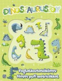 Móra könyvkiadó René Goscinny: Dinoszauruszok - Foglalkoztatókönyv fényes pufi matricákkal - könyv