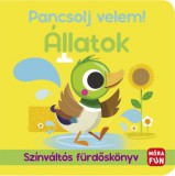 Móra könyvkiadó Szél Dávid: Pancsolj velem! - Állatok - Színváltós fürdőskönyv - könyv