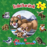 Móra könyvkiadó Ughy Szabina: Első kirakós könyvem - Erdei barátok - könyv