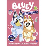 Mora Móra: Bluey – Játsszunk! matricás foglalkoztatókönyv