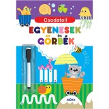 Mora Móra: Csodatoll - Egyenesek és görbék interaktív foglalkoztatókönyv