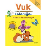 Mora Móra: Dargay Attila és Fekete István - Vuk kalandjai matricás színezőkönyv