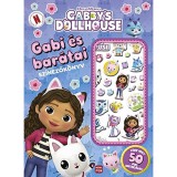 Mora Móra: Gabi és barátai - Gabi babaháza - színezőkönyv pufi matricákkal