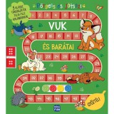 Mora Móra: Pörgess és játssz! - Vuk és barátai 5 klassz társasjáték telis-tele kalandokkal