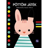 Mora Móra: Pöttöm játék - Babamóka hason fekve különleges leporelló