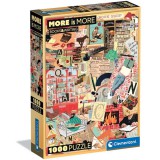 More is More: Könyvek és írás HQC 1000db-os puzzle - Clementoni