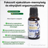 MORE SPERM SPERMANÖVELŐ CSEPPEK - 20 ML