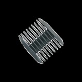 MOSER GENIO titán 3 mm/6 mm műanyag toldófésű