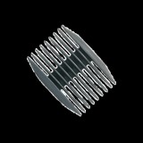 MOSER GENIO titán 9 mm/12 mm műanyag toldófésű