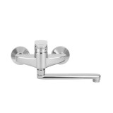 Mosogató csaptelep fali alsó kifolyócsővel MOFÉM Junior Evo