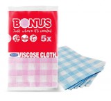 Mosogatókendő, viszkóz, 5 db, BONUS (KHT1515)