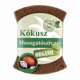 . Mosogatószivacs, 2 db, BIO NATURAL, kókusz (KHK619)