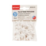 Motarro Hungarocell csillag, 20 mm 12 db