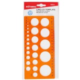 Motarro Körsablon, műszaki sablon 20 cm