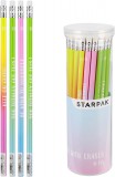 Motivációs grafitceruza radírral, HB, Starpak, 1 db