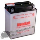 MotoBatt YB12AL-A2 12V 12Ah Motor akkumulátor sav nélkül