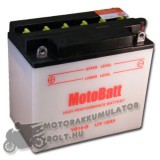 MotoBatt YB16-B 12V 19Ah Motor akkumulátor sav nélkül