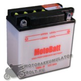 MotoBatt YB9L-B 12V 9Ah Motor akkumulátor sav nélkül