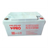 MOTOMA 12V 74Ah V-PRO SOLAR DEEP CYCLE AKKUMULÁTOR