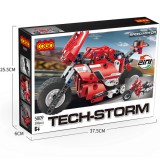 Motorbicikli | 300 db építőkocka | építőjáték | COGO 5809